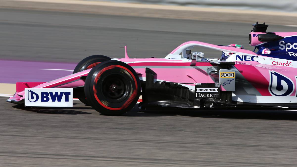 Sergio Pérez (Racing Point RP19, Bahréin. F1 2019).