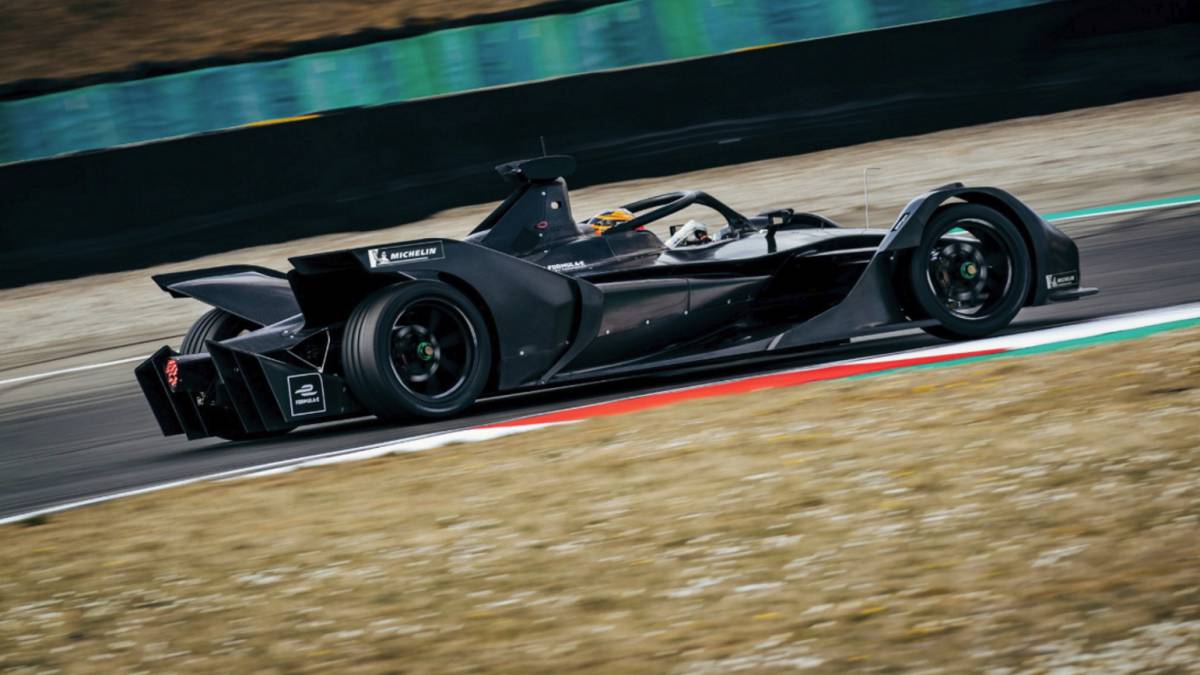 Vandoorne con el nuevo Fórmula E.