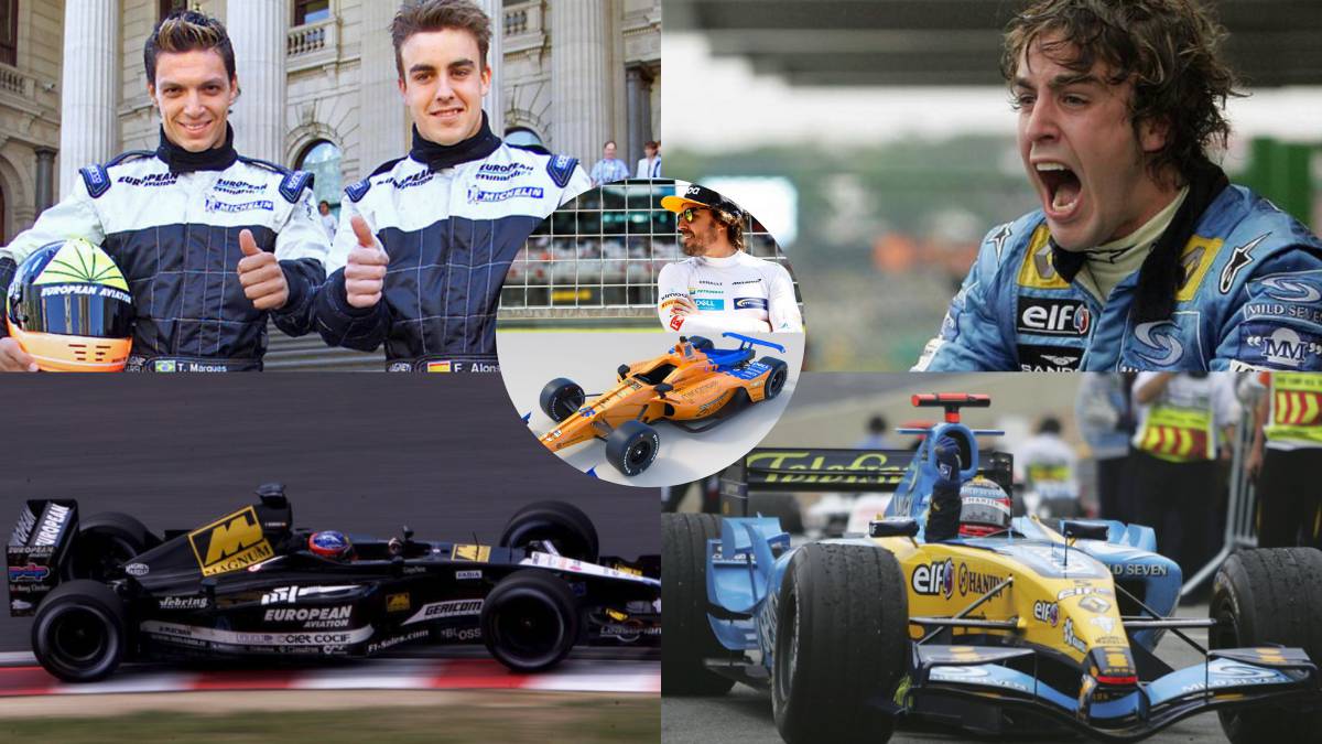 Elige el coche que más te gusta de la trayectoria de Alonso