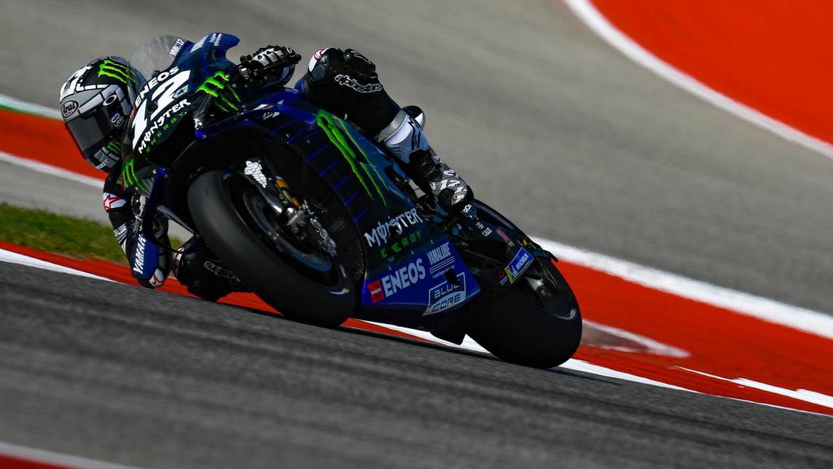 Maverick Viñales en Austin.