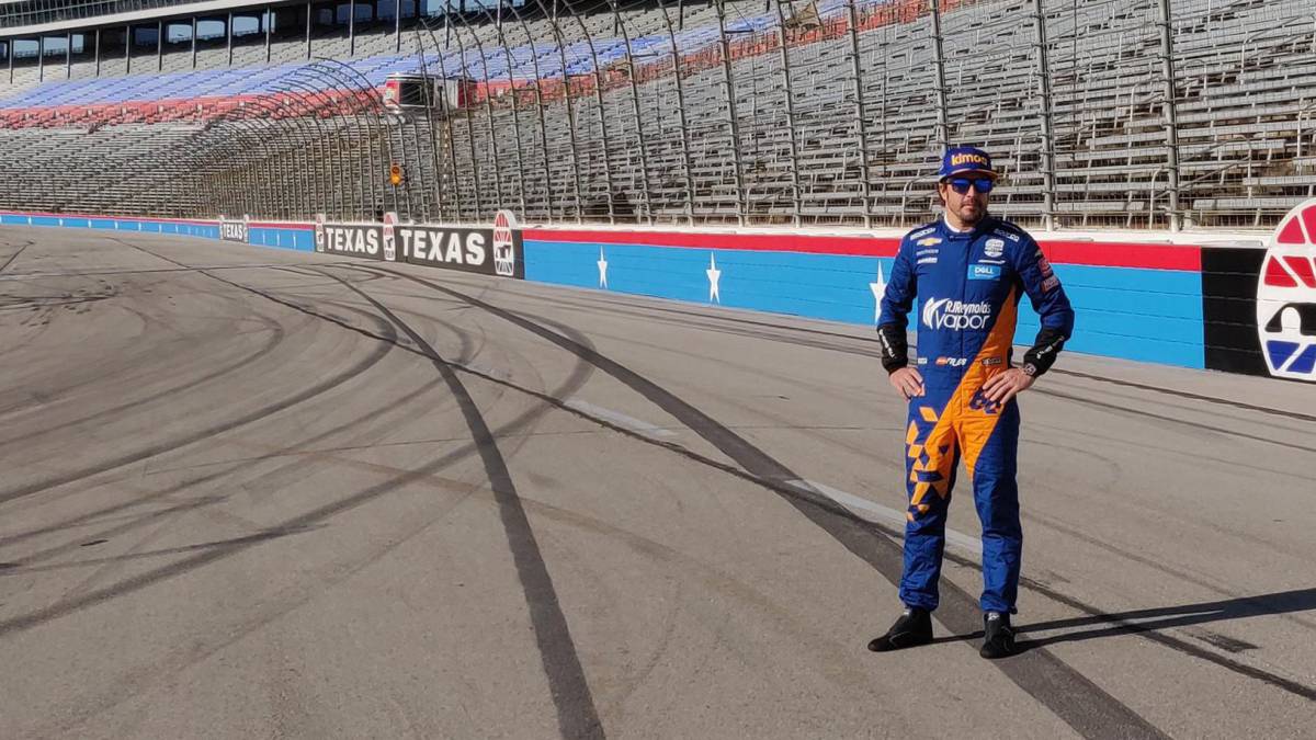Alonso, en el test de Indianápolis