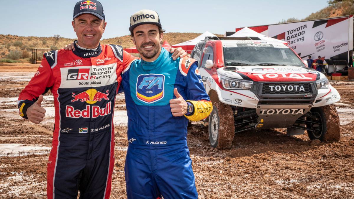 "Hay más de un 50% de opciones de ver a Alonso en el Dakar"