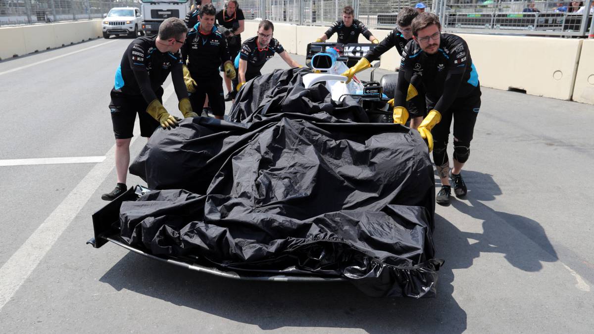 Williams: el seguro de Bakú reintegrará todos los daños