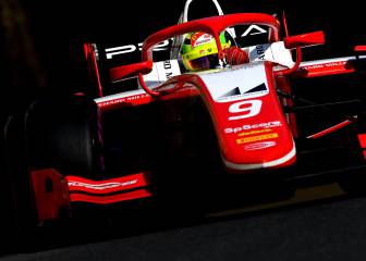 Mick Schumacher remontó 14 plazas y