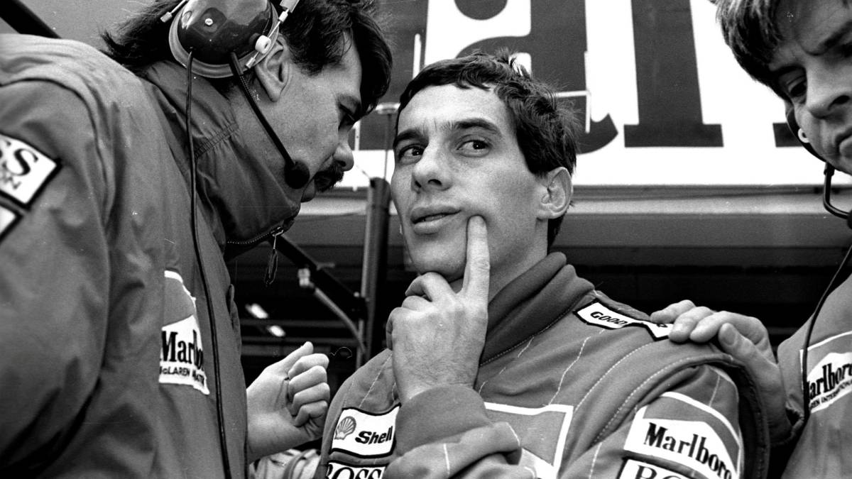 Ayrton Senna.
