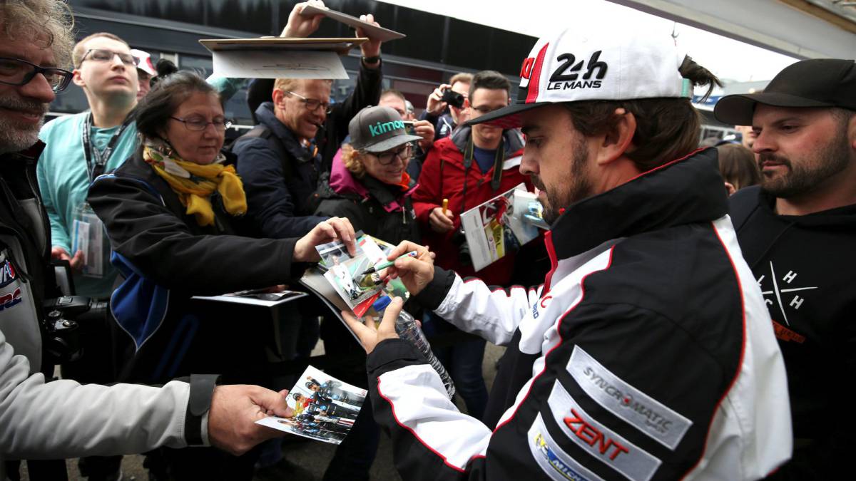 Alonso ante la lluvia y la nieve: “El objetivo principal es acabar”