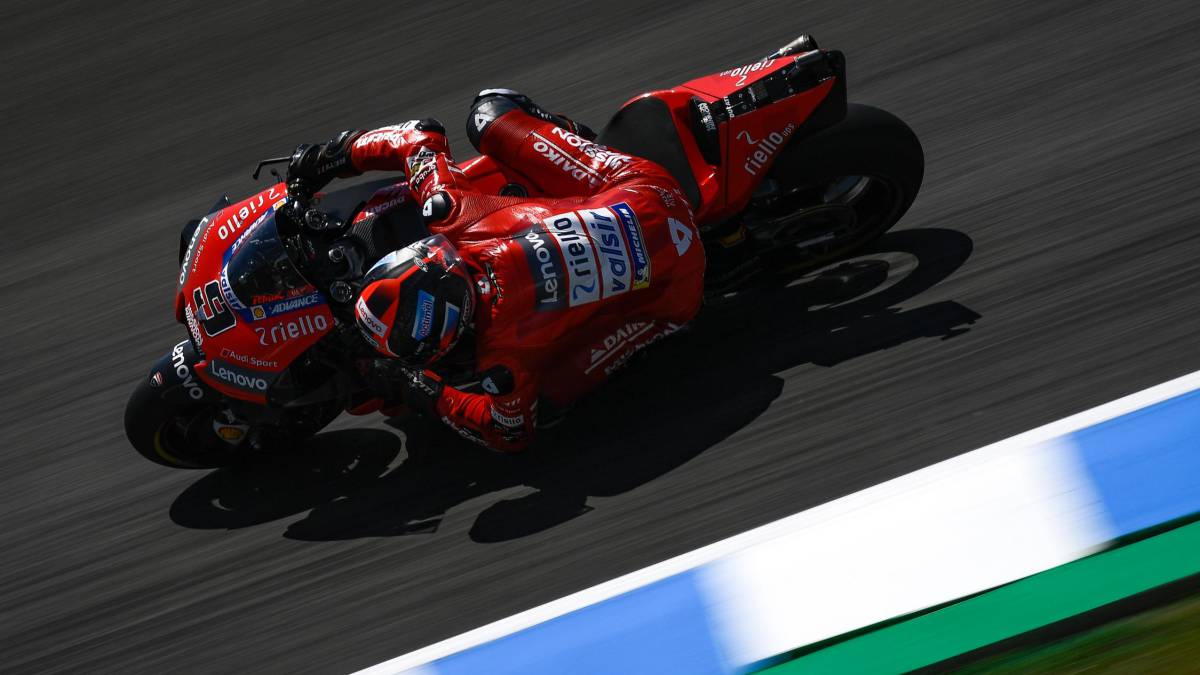 Petrucci se reivindica en Jerez como piloto oficial Ducati