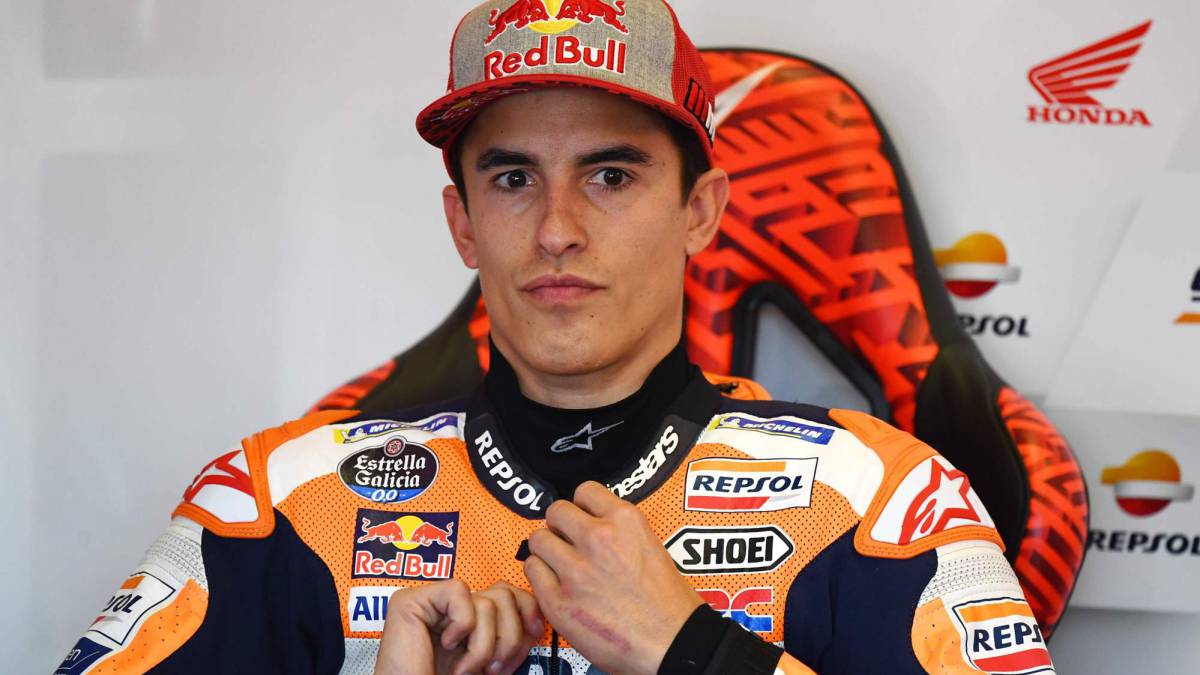 Márquez: "El objetivo era estar en la primera línea"