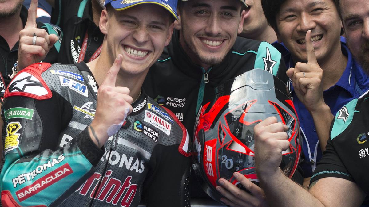 Quartararo: "Un placer increíble quitar un récord a Márquez"