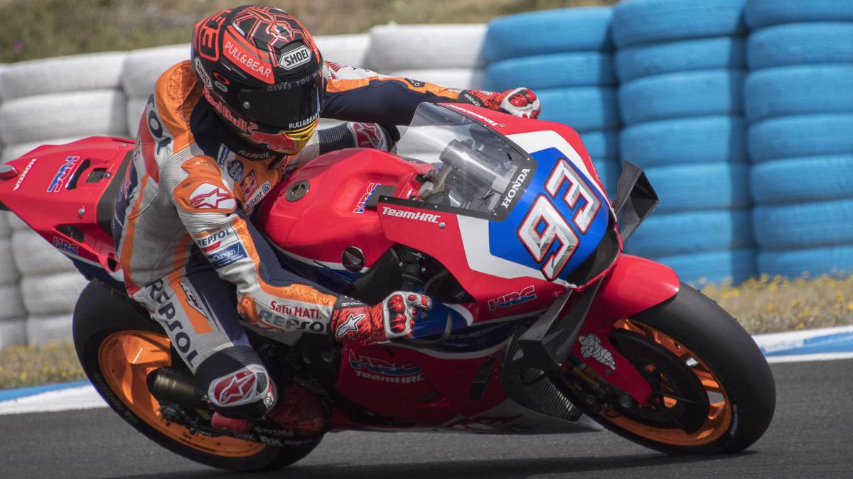 Márquez, satisfecho con la próxima gran mejora de Honda