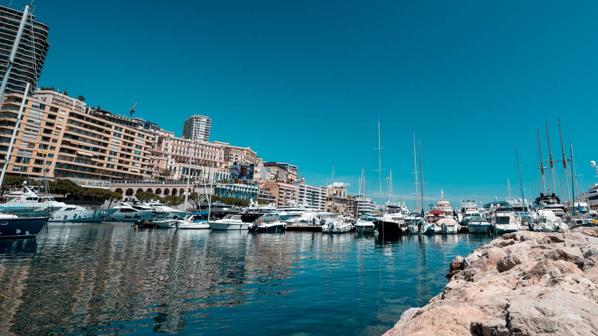 El puerto de Mónaco.