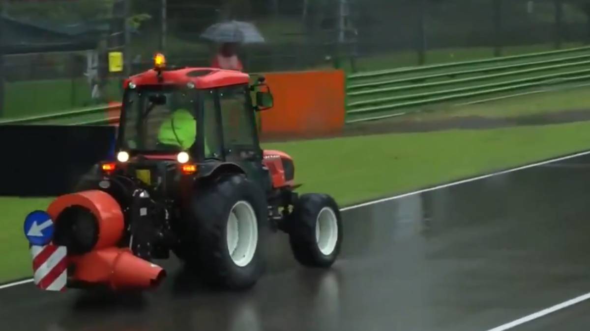 La lluvia suspendió la carrera de Ímola: Rea se quedó sin triplete