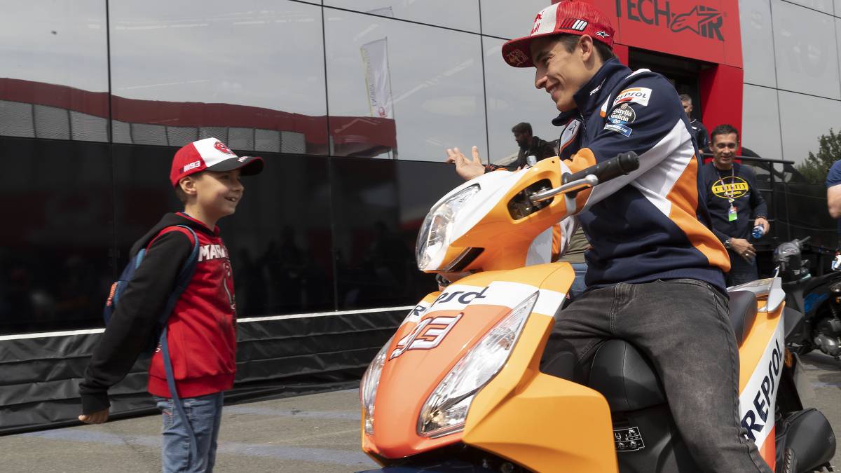 Márquez: "Hay que dar el nivel que implica estar en HRC"