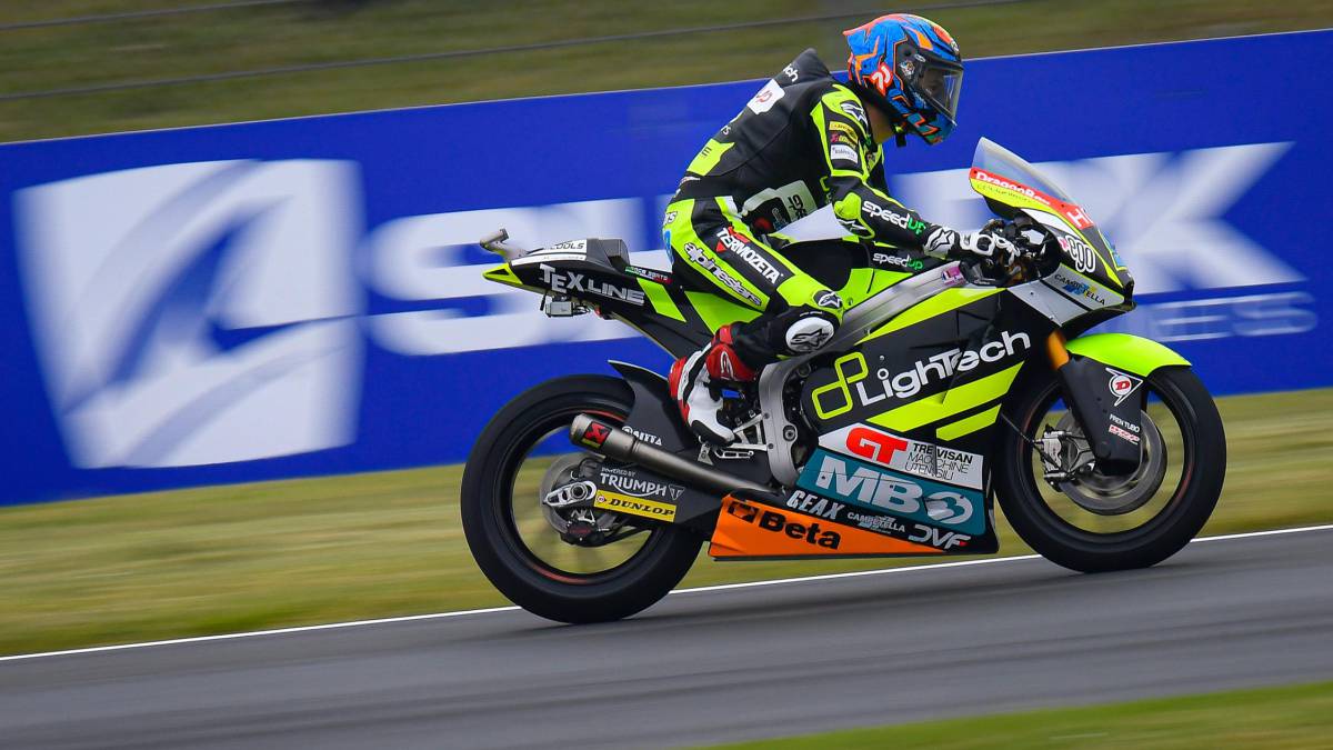 Segunda pole consecutiva de Navarro y también pese a caída