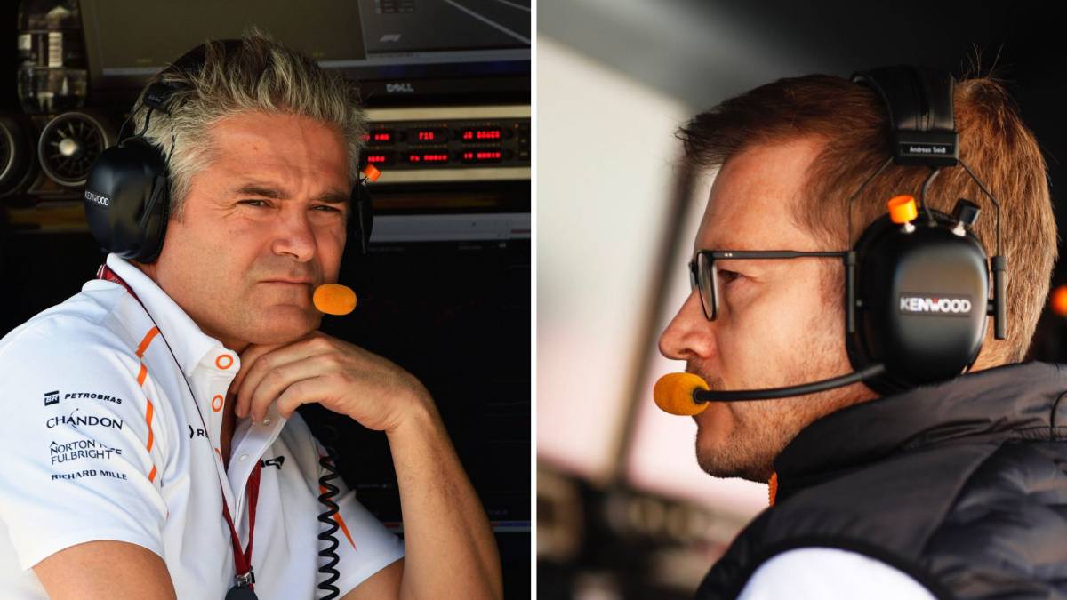 Gil de Ferran y Andreas Seidl.