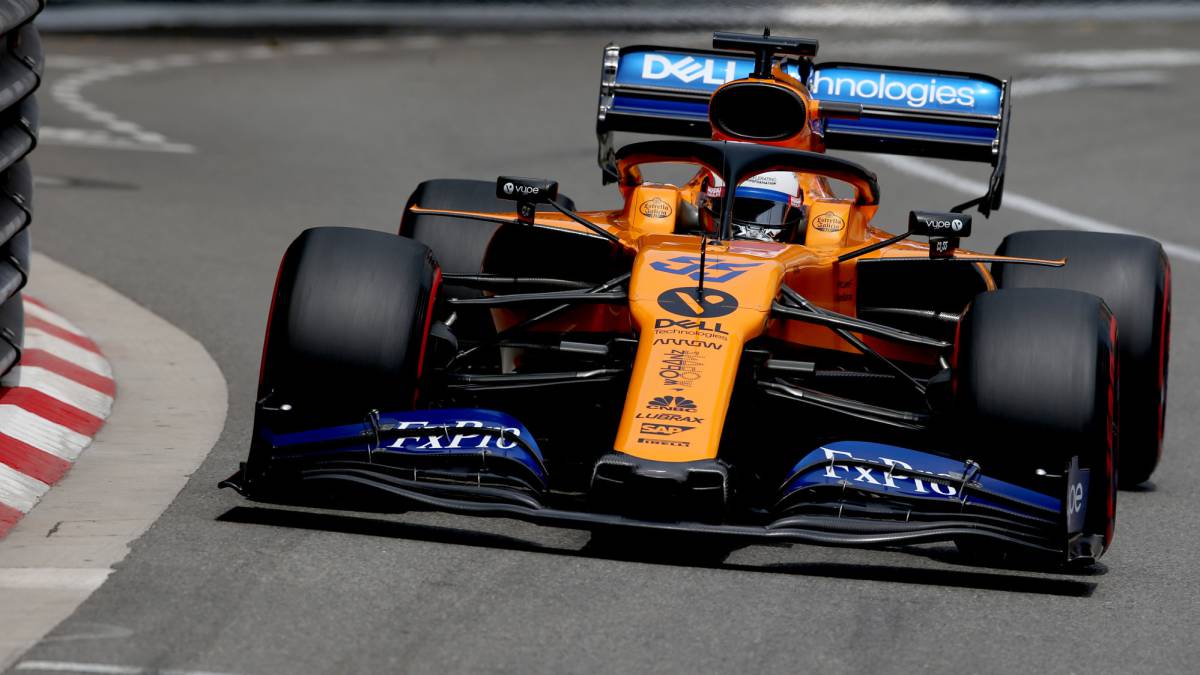 Carlos Sainz, McLaren MCL34 (Mónaco, F1 2019).