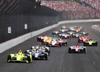 Pagenaud gana las 500 Millas de Indianápolis al límite con Rossi