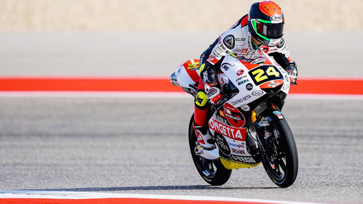 Suzuki, Zannoni, Arbolino y Antonelli en 73 milésimas