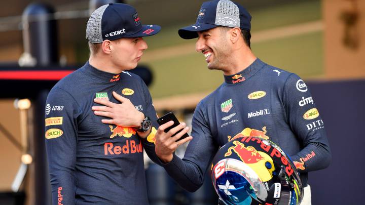Ricciardo: "Verstappen es más rápido que Vettel"