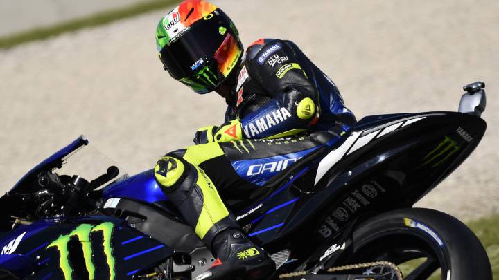 Mugello se convierte en el peor escenario para Rossi en MotoGP