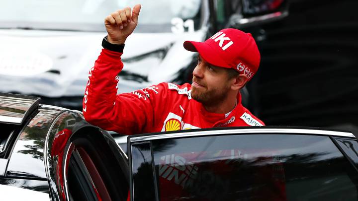 Sebastian Vettel en Mónaco.