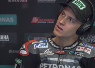 Quartararo se opera y espera estar en el GP de Cataluña