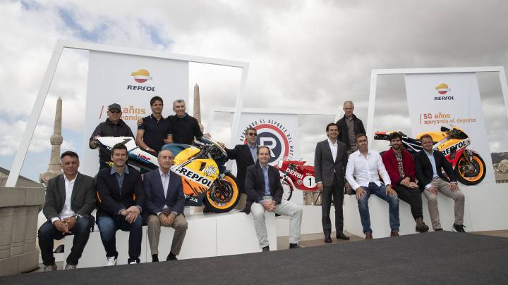 Repsol exhibe 50 años de historia en el mundo del motor