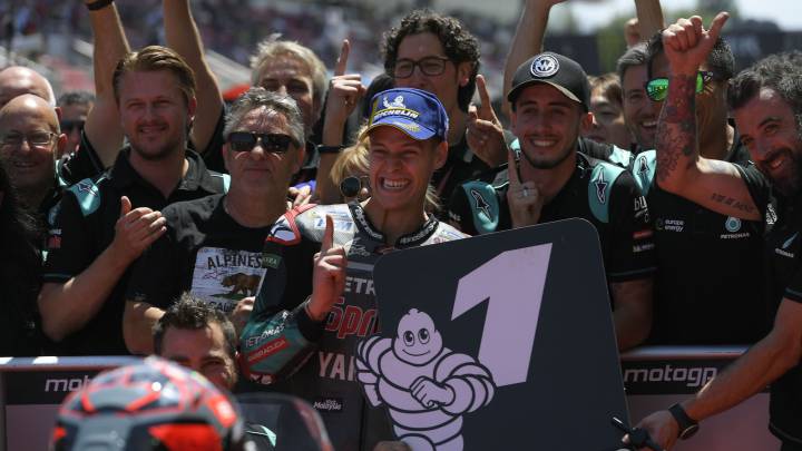 Quartararo: "El objetivo no es el récord sino aprender de Marc"