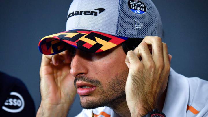 Carlos Sainz, en Francia. F1 2019.