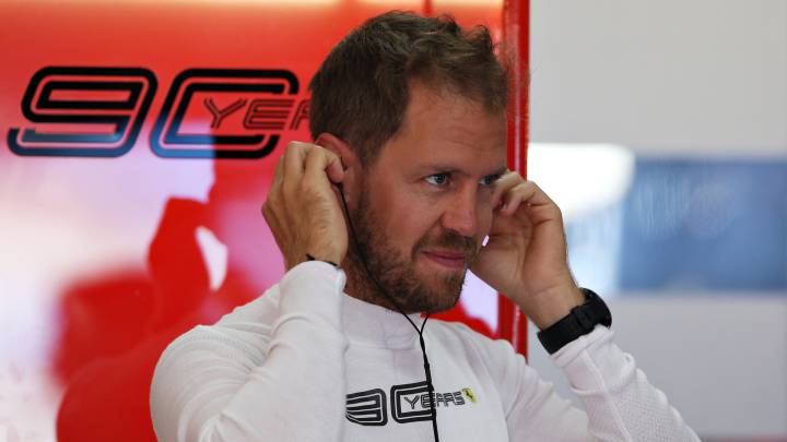 Sebastian Vettel (Ferrari). Francia, F1 2019.