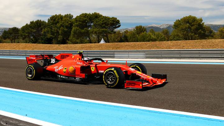 Charles Leclerc (Ferrari SF90). Francia, F1 2019.