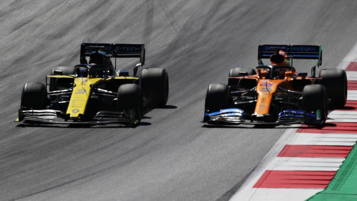 Sainz: "Estar en la batalla con Renault es un paso adelante"