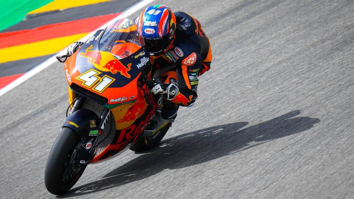 Brad Binder en Alemania.