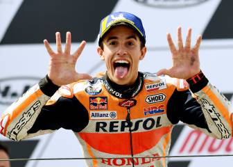 La victoria de Marc Márquez en Alemania en imágenes