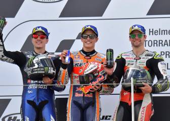Crutchlow se rinde a Márquez y ve el título decidido