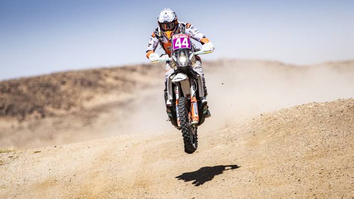 Laia Sanz, en el Silk Way Rally 2019.