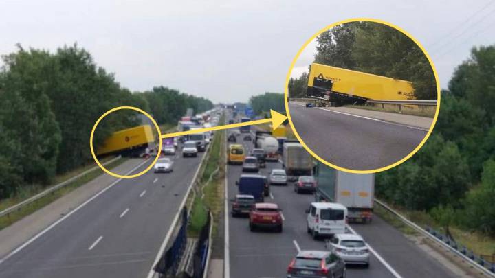 El accidente del camión de Renault.