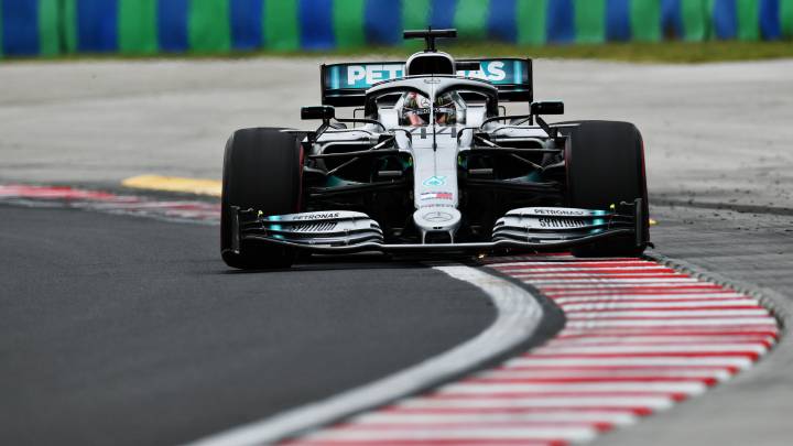 Lewis Hamilton, Mercedes W10. Hungría, F1 2019.