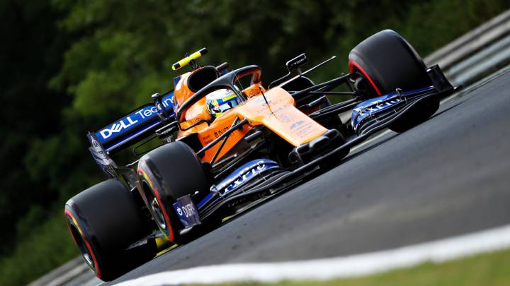 Lando Norris (McLaren MCL34). Hungría, F1 2019.