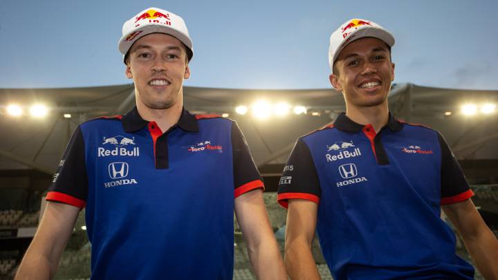 Helmut Marko: "Creo que Albon es mejor que Kvyat"