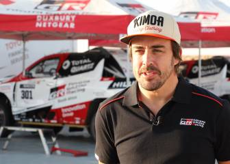 Alonso desde el test de Namibia: