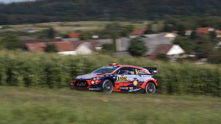 Sordo enseña sus garras en Alemania a Ogier y Tanak
