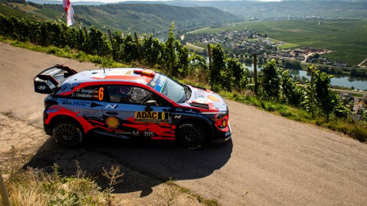 Dani Sordo inicia su feroz remontada en Alemania