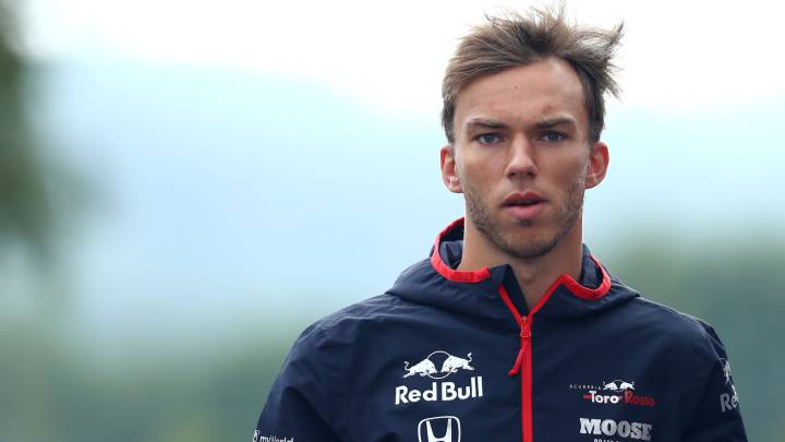 Pierre Gasly, Toro Rosso. Spa-Francorchamps, F1 2019.