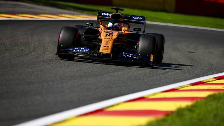 Carlos Sainz (McLaren MCL34). Spa-Francorchamps, Bélgica, F1 2019.