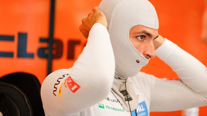 Carlos Sainz (McLaren). Spa-Francorchamps, Bélgica. F1 2019.