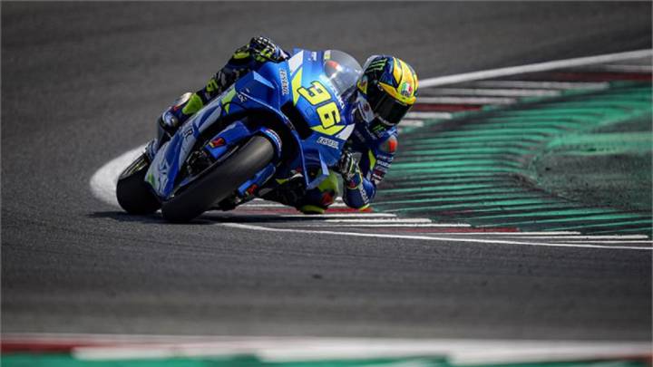 Suzuki confirmó en Misano las nuevas piezas de Brno