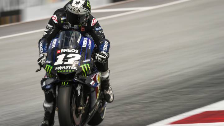 Maverick lidera el arreón de Yamaha con Márquez tercero