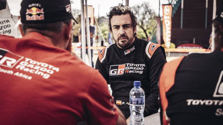 Fernando Alonso en Sudáfrica.