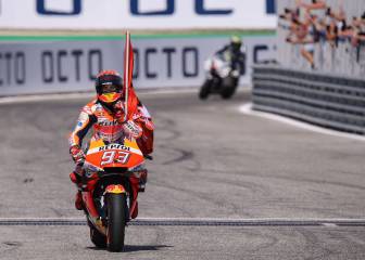 Márquez cerraría el título ganando en Aragón y Tailandia